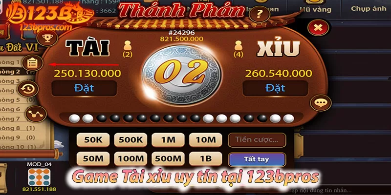 Các lợi ích khi chơi game tài xỉu 123B